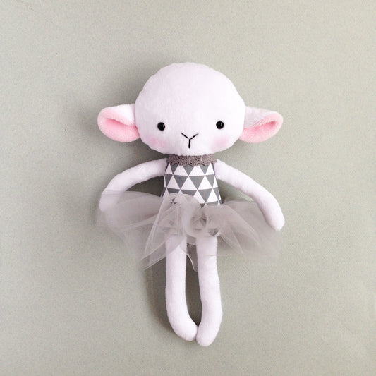 Lamb rag doll - made to order