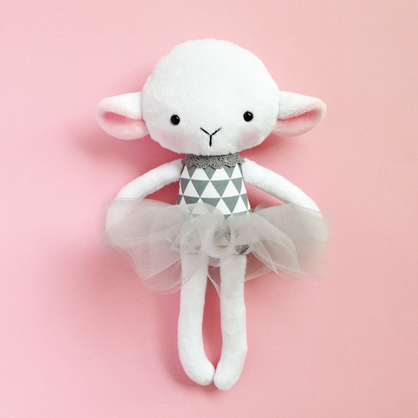 Lamb rag doll - made to order