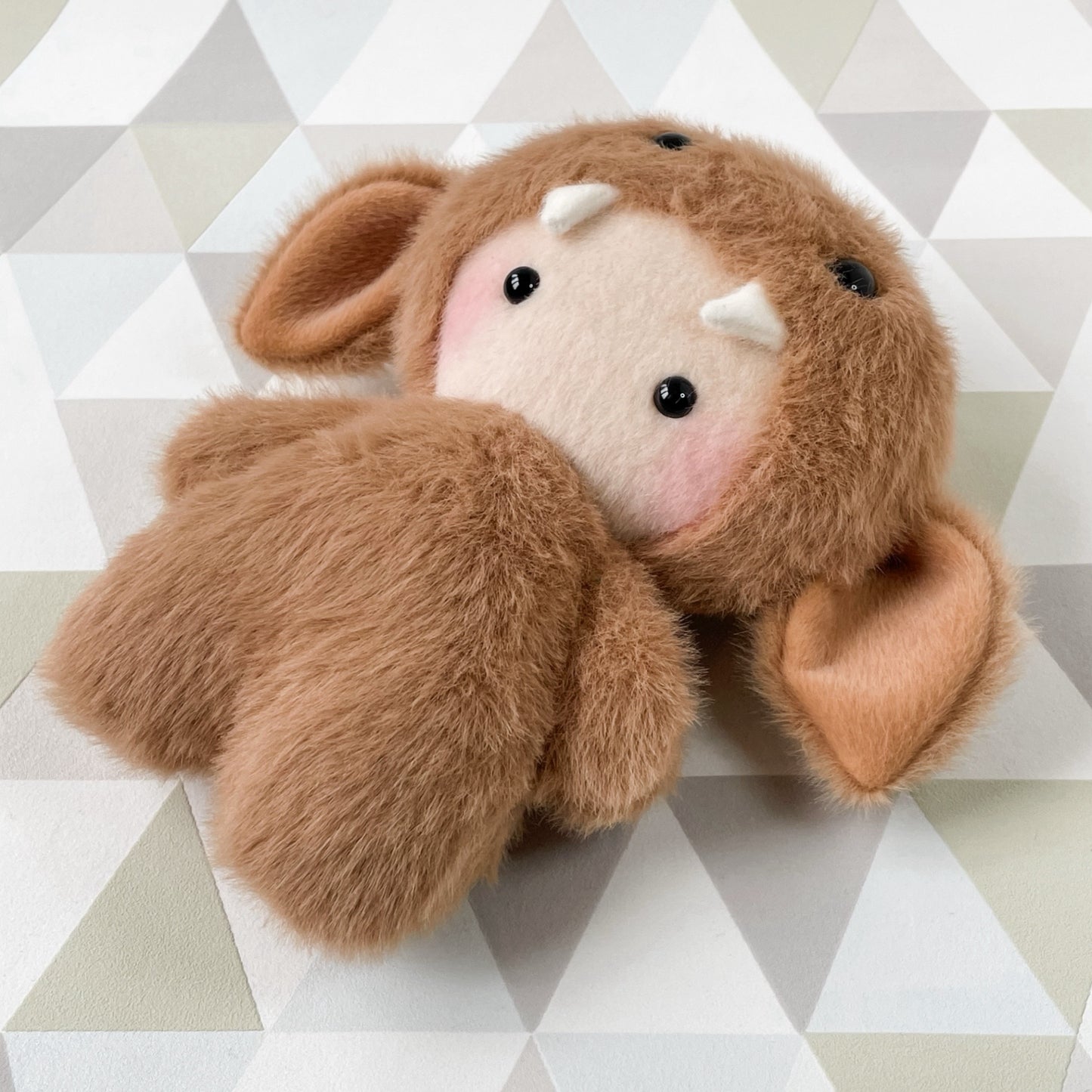Monster doll plushie - beige