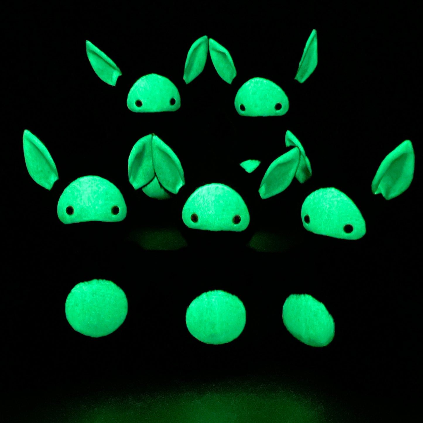 Special GLOW IN THE DARK Furry Seedling