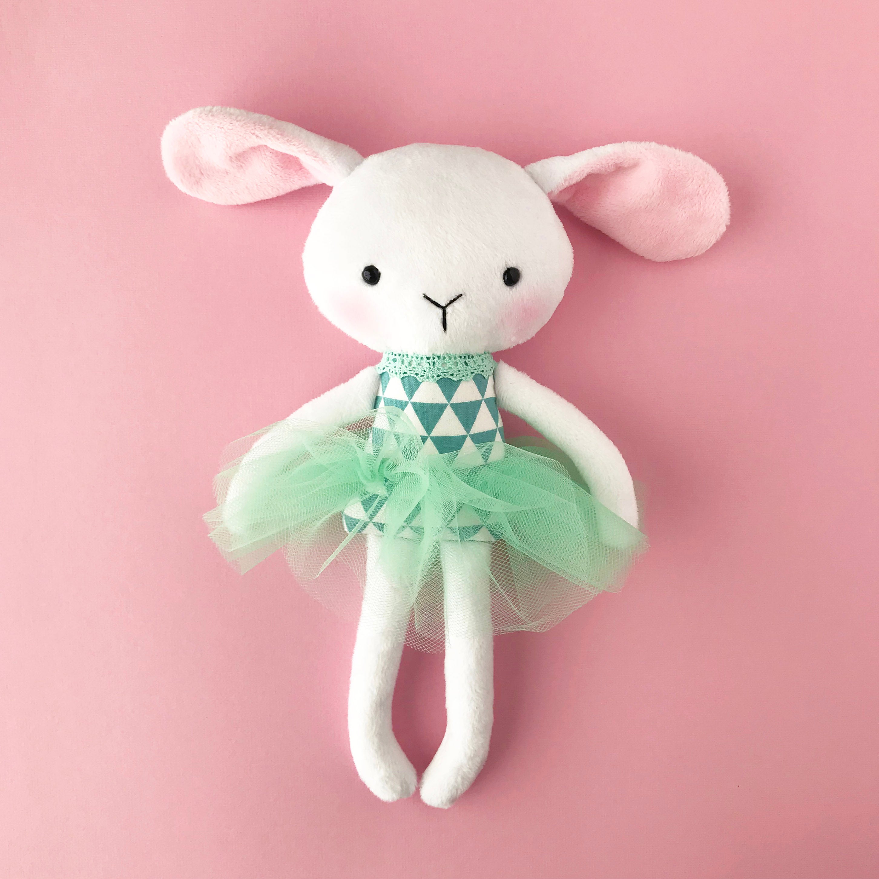 Bunny rag doll - made to order – MadebyMaike