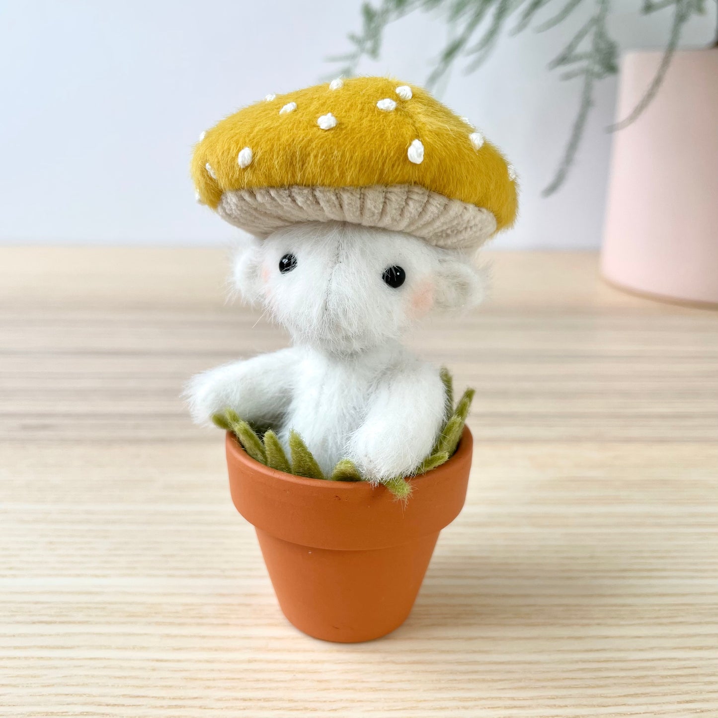 Mushroom monster teddy #1