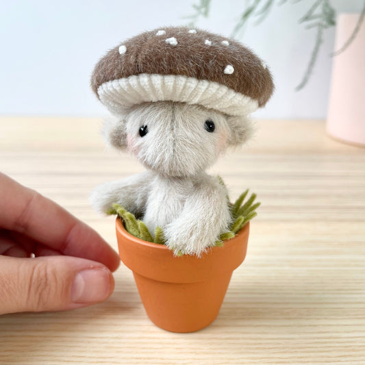 Mushroom monster teddy #3