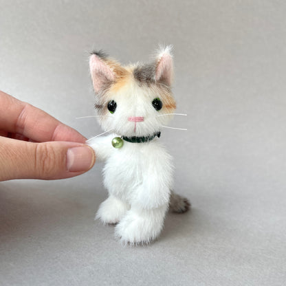 Custom tiny teddy kitten